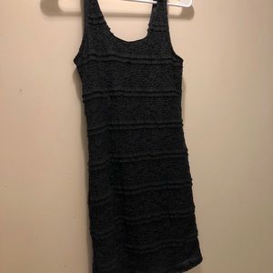 Forever 21 Medium black lace above knee tankdress